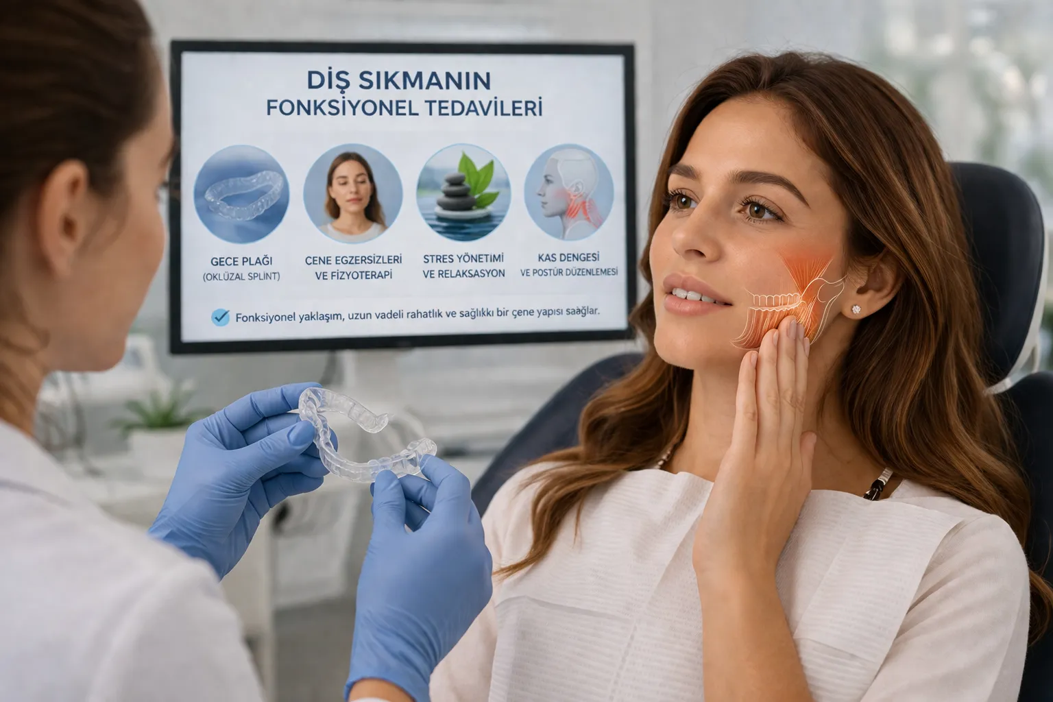 Diş Sıkma Bruksizm Tedavisi Ankara İncek – Sevgi Savaş Diş Kliniği