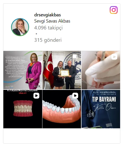 Sevgi Savaş Akbaş Instagram